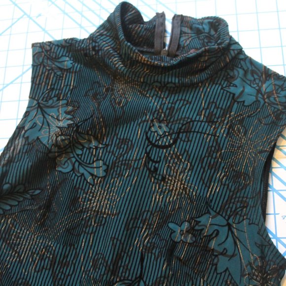 Mark by Avon Sheath, Wiggle Dress, Teal, Small, NWOT - Picture 5 of 9